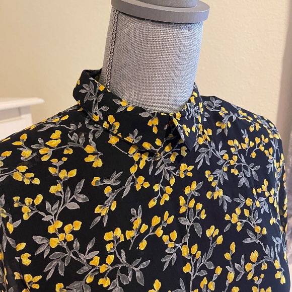 Ganni Designer Dress in Floral Print Size 36 - Picture 3 of 6